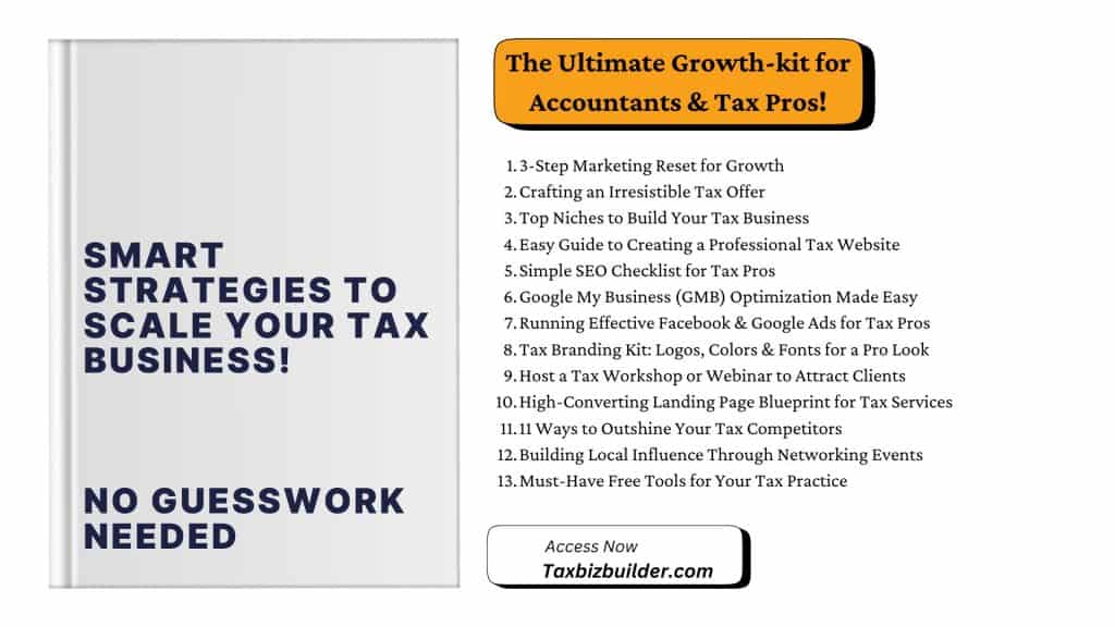 Tax Business marketing